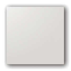 Plaque design ColorLINE® Ø 80 ou Ø 125 mm - Grège