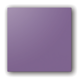 Plaque design ColorLINE® Ø 80 ou Ø 125 mm - Prune
