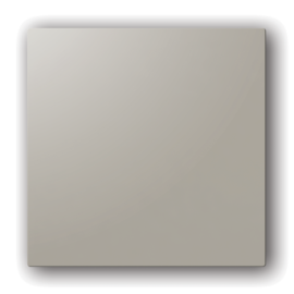 Plaque design ColorLINE® Ø 80 ou Ø 125 mm - Taupe