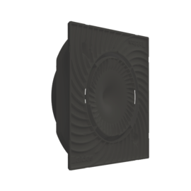 Support de plaque ColorLINE® Ø 80 mm - Noir