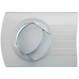 BIO Design rectangulaire Ø 80 mm - Blanc