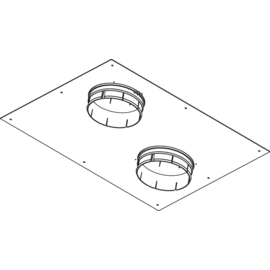 Nourrice de passage plafond pour InspirAIR® Side 240
