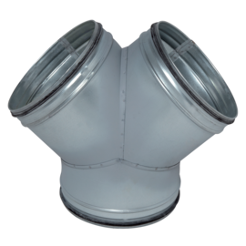 CS 90° GALVA+joint - Ø 125 mm