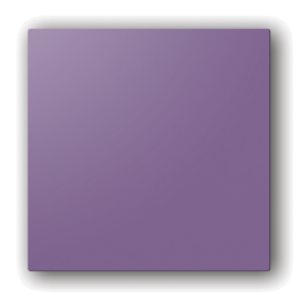 Plaque design ColorLINE® Ø 80 ou Ø 125 mm - Prune