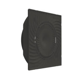 Support de plaque ColorLINE® Ø 80 mm - Noir