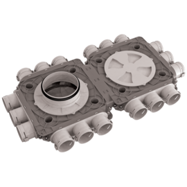 Caisson H Optiflex D63  - 18 piquages