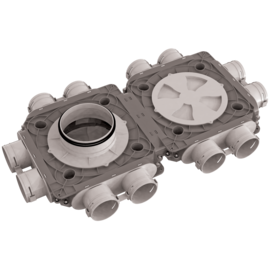 Caisson H Optiflex D75  - 12 piquages