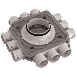 Caisson V Optiflex D75  - 12 piquages