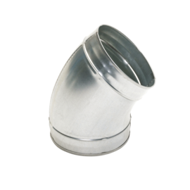 C 45° GALVA - D80 embouti