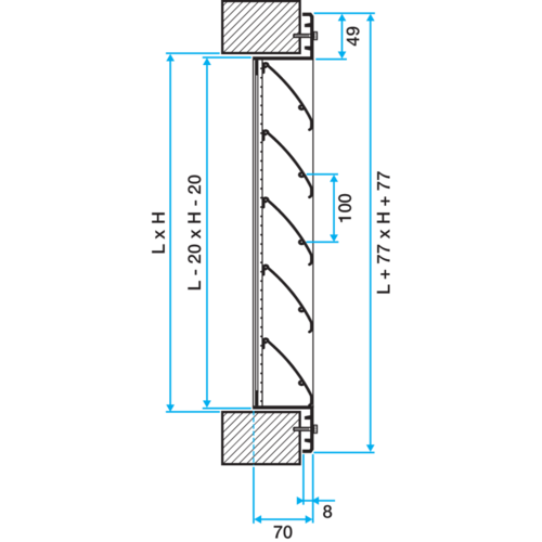 Serie AG 639 - aluminium