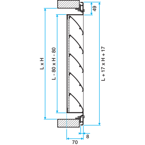 Serie AG 639 - aluminium